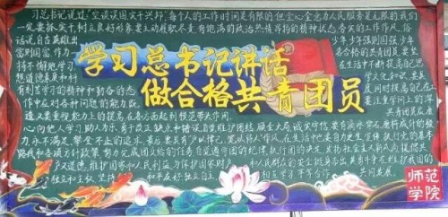 我校開展“學習總書記講話·做合格共青團員”主題團日活動及室外板報刊出活動(3).jpg